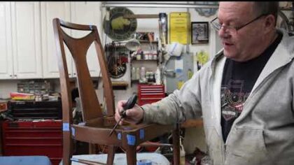 Mid-Century Dining Set Restoration Part 1 The Chairs — YouTube video thumbnail