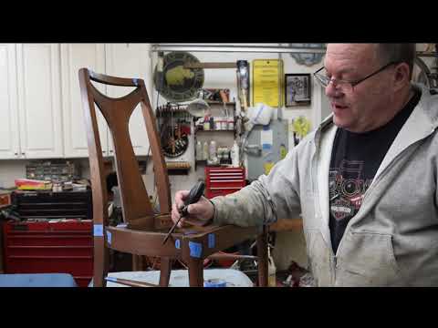 Mid-Century Dining Set Restoration Part 1 The Chairs — YouTube video thumbnail