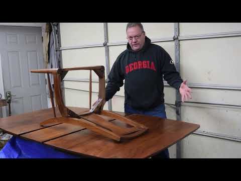Mid Century Dining Set Restoration – Part 2 – The Table — YouTube video thumbnail