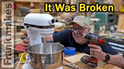 How I Fixed My Kitchen Mixer — YouTube video thumbnail