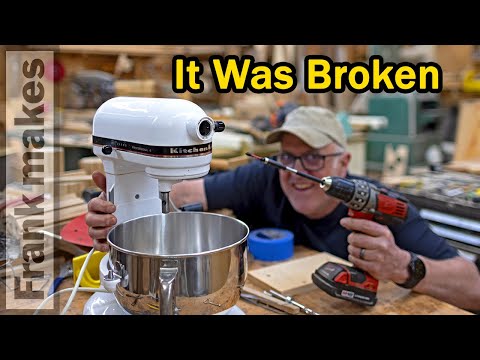 How I Fixed My Kitchen Mixer — YouTube video thumbnail