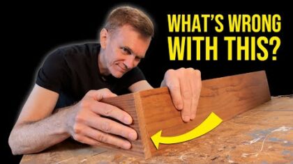 The myth of "fine woodworking" and joinery — YouTube video thumbnail