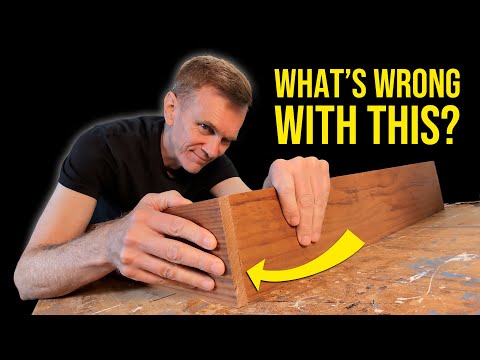 The myth of "fine woodworking" and joinery — YouTube video thumbnail