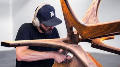 One Of The Prettiest Tables I’ve Ever Built — YouTube video thumbnail