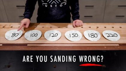 Everything You Need to Know About Sanding to Avoid Ruining Your Projects — YouTube video thumbnail
