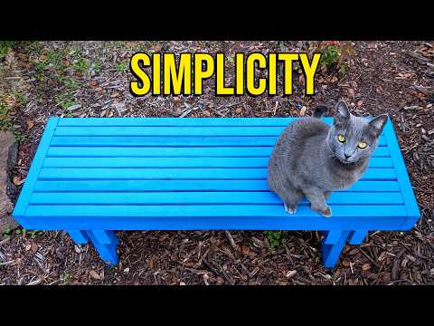 Finding simplicity in woodworking. And life. — YouTube video thumbnail