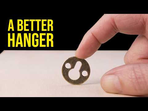 A woodworker’s guide to installing keyhole hangers. They aren’t hard. — YouTube video thumbnail