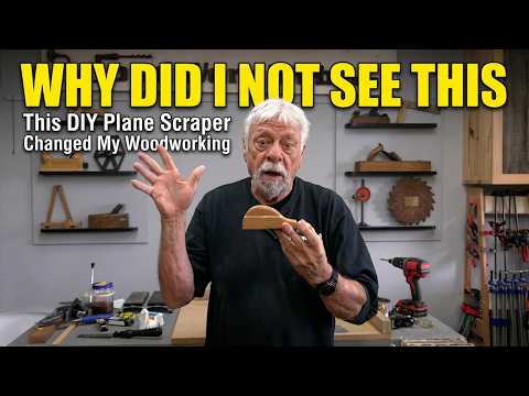 This DIY Plane Scraper Changed My Woodworking — YouTube video thumbnail