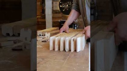One Pallet. One Saw. Three Sawhorses. — YouTube video thumbnail