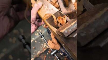 A POV in the Workshop! #woodworking #handtools #shorts — YouTube video thumbnail