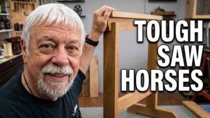DIY Woodworking Trestle Sawhorses That Actually Last — YouTube video thumbnail