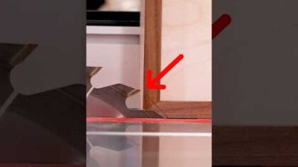 You don’t need a spline jig… all you need is a stop block and the right blade height! — YouTube video thumbnail