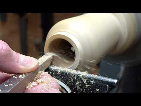 Woodturning Mimosa Lidded Box — YouTube video thumbnail