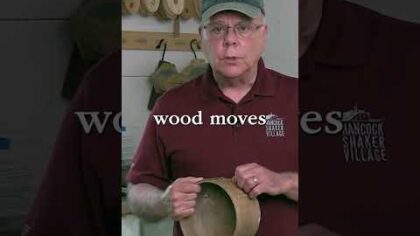 Shaker boxes deal with wood movement… — YouTube video thumbnail