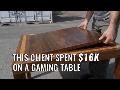 Our Client Spent $16K on a Gaming Table — YouTube video thumbnail