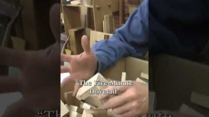 The Five-Minute Dovetail — YouTube video thumbnail