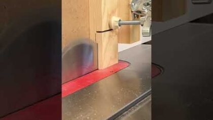 Half Lap Joinery at the Tablesaw featuring @grizzlymachines. — YouTube video thumbnail