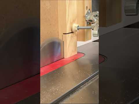 Half Lap Joinery at the Tablesaw featuring @grizzlymachines. — YouTube video thumbnail