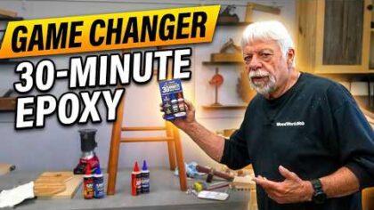 Could This 30 Minute Epoxy Change My Life in Woodworking ? — YouTube video thumbnail