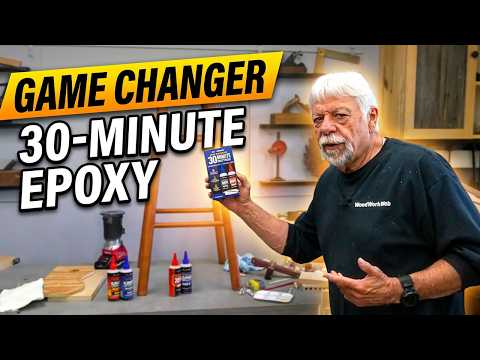 Could This 30 Minute Epoxy Change My Life in Woodworking ? — YouTube video thumbnail