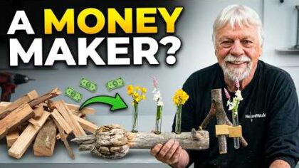 Turn Wood Scraps into Expensive Test Tube Planters? — YouTube video thumbnail