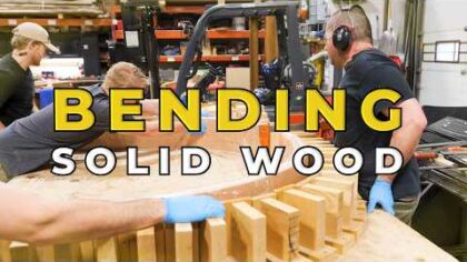 See How We Bent Solid Wood For This Door — YouTube video thumbnail