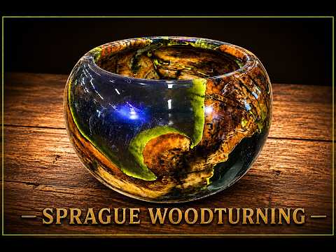 Woodturning – This Rotten Maple Was Destined for the Firewood Pile… Until Epoxy Saved It!! — YouTube video thumbnail
