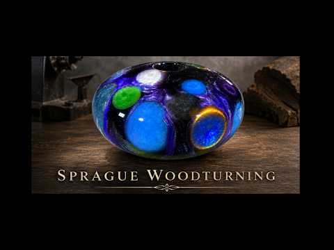woodturning – Epoxy Globes and Maple Burl: Possibly My Greatest Hollow Form Ever!! — YouTube video thumbnail