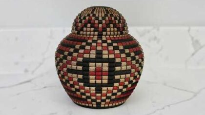 Woodturning Basket Illusion Lidded Box — YouTube video thumbnail