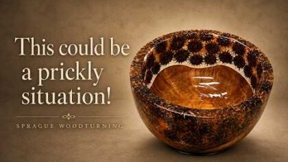 Woodturning – This Could be a Prickly Situation!! — YouTube video thumbnail