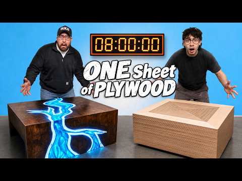 I Built 2 Coffee Tables in 8 Hours — YouTube video thumbnail