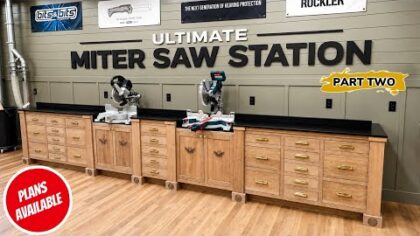 Ultimate Miter Station Upgrade || Building my Dream Shop — YouTube video thumbnail