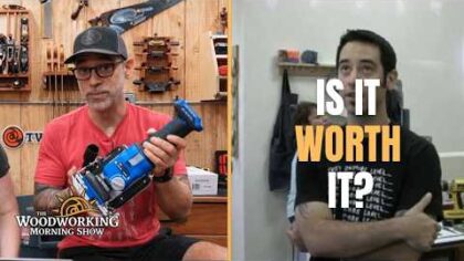 2007 Marc vs 2026 Marc | Woodworking Morning Show — YouTube video thumbnail