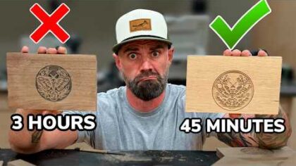 Trying to Build my Dream Miter Saw Station || Hand Carving Failure — YouTube video thumbnail