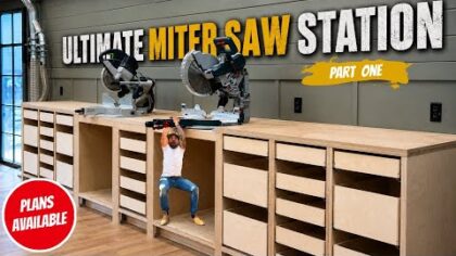 Building my Dream Miter Station — YouTube video thumbnail