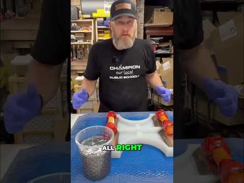 Watch This Resin Pour Transform Wood into Art! #shorts — YouTube video thumbnail