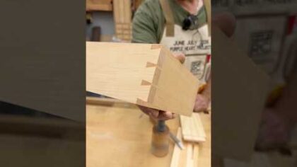 “Fundamental Woodworking Hand Skills”, 6 long days, well trained-well fed! #trainingthehand — YouTube video thumbnail