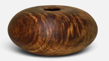 Woodturning Maple Hollow Form — YouTube video thumbnail