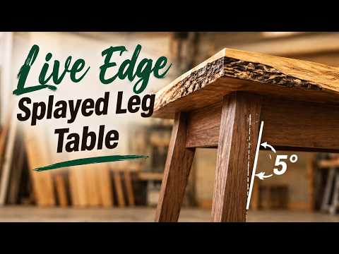 I Understand Now Why Most People Are Afraid to Make this Splayed Leg Table; the Joinery — YouTube video thumbnail