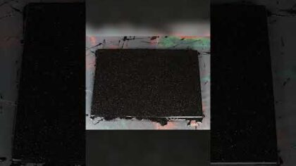 Black Galaxy Epoxy How To — YouTube video thumbnail