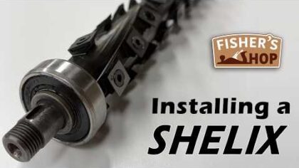 Shop Work: Installing a SHELIX cutterhead into a DeWalt 735 — YouTube video thumbnail