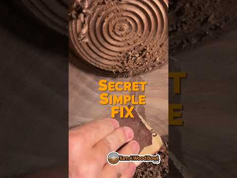Woodturning Cracks FIXED! FULL VIDEO https://youtu.be/sQ2CtHTz19M #woodworking #woodturning #wood — YouTube video thumbnail