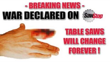 BREAKING: They are about to end SawStop’s monopoly! — YouTube video thumbnail