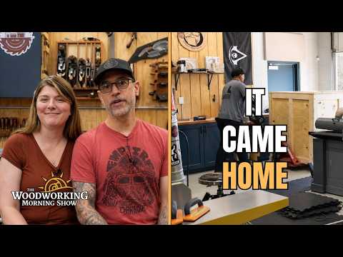 This Almost Stopped the Show | Woodworking Morning Show — YouTube video thumbnail