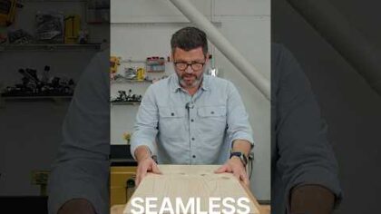 The Secret to Seamless Wood Panel Glue-Ups #Woodworking #Craftsmanship #TipsAndTricks — YouTube video thumbnail