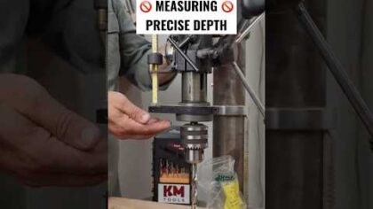 The Fastest Way To Set Drill Depth #workshop #hacks — YouTube video thumbnail