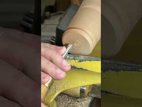 Satisfying Woodturning Flower Pattern #woodworking #shorts — YouTube video thumbnail