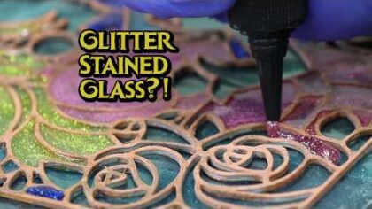 UV Resin and GLITTER! — YouTube video thumbnail