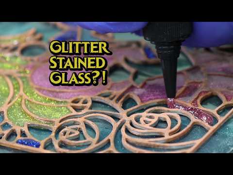 UV Resin and GLITTER! — YouTube video thumbnail