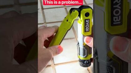 I have a SERIOUS Problem with this RYOBI Light #tools — YouTube video thumbnail